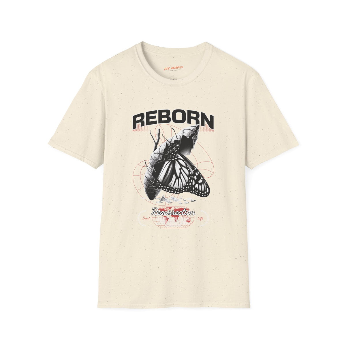 Reborn Butterfly Spread Love Graphic T-Shirt