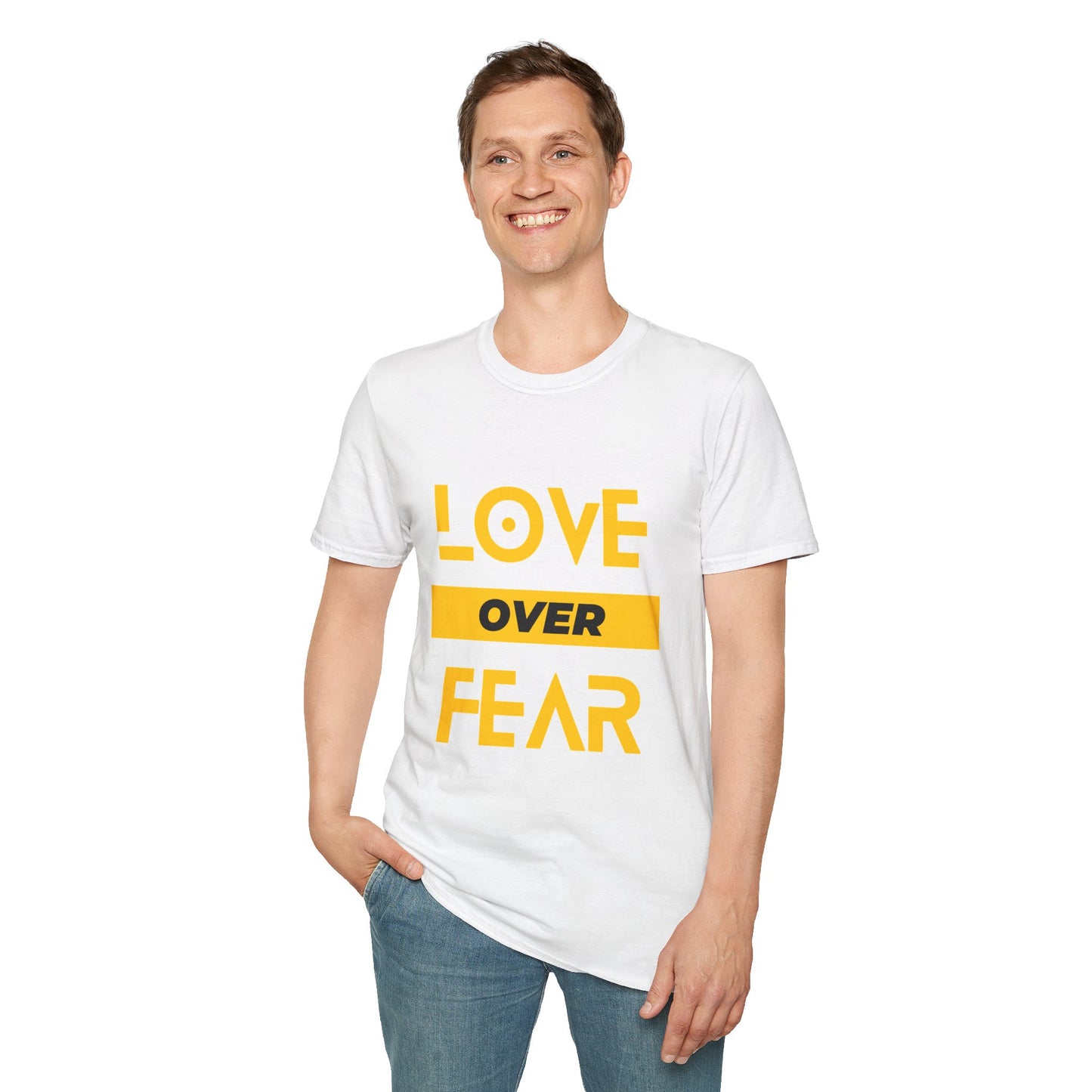 Love Over Fear Unisex T-Shirt | Love Over Fear Rebel Frequency