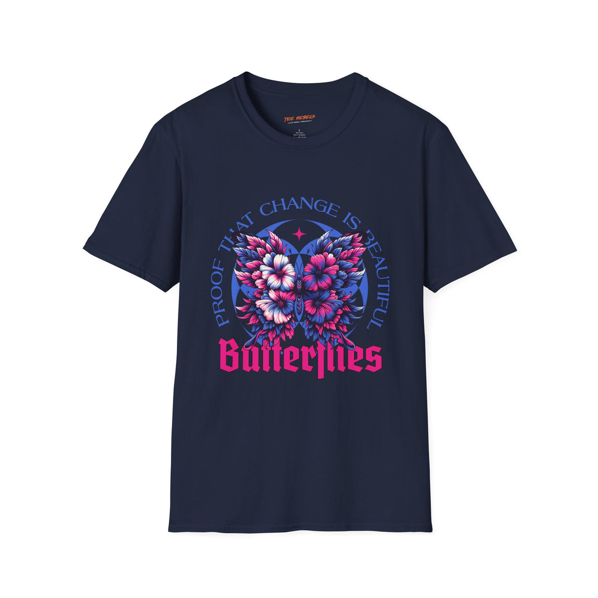 Butterfly Change & Spread Love Graphic T-Shirt