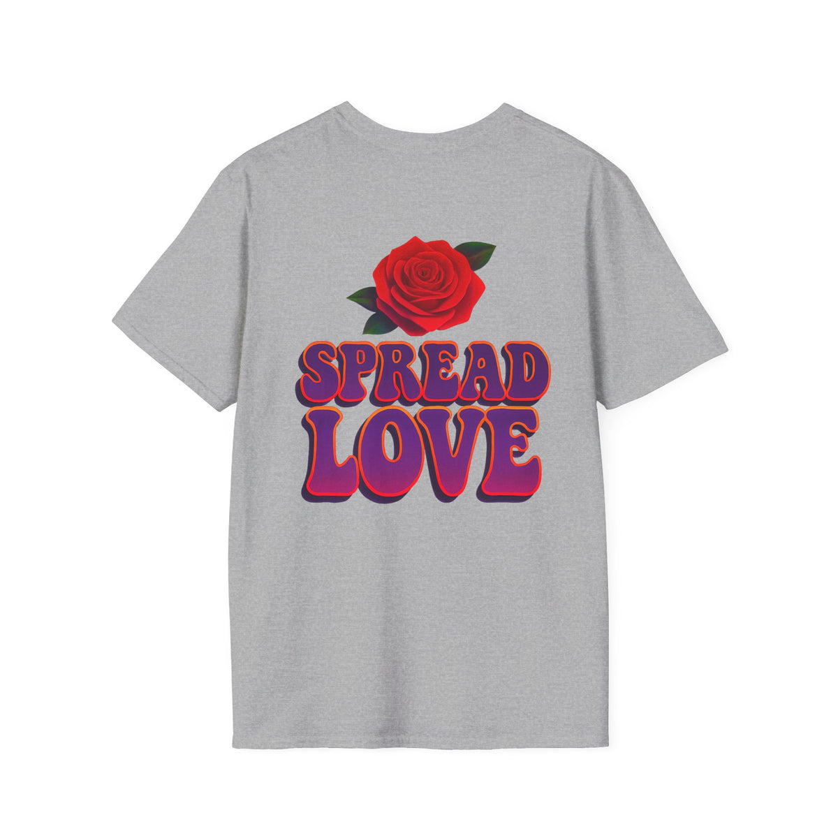 Butterflies “Wild and Free” T‑Shirt — Spread Love Rose Graphic Tee