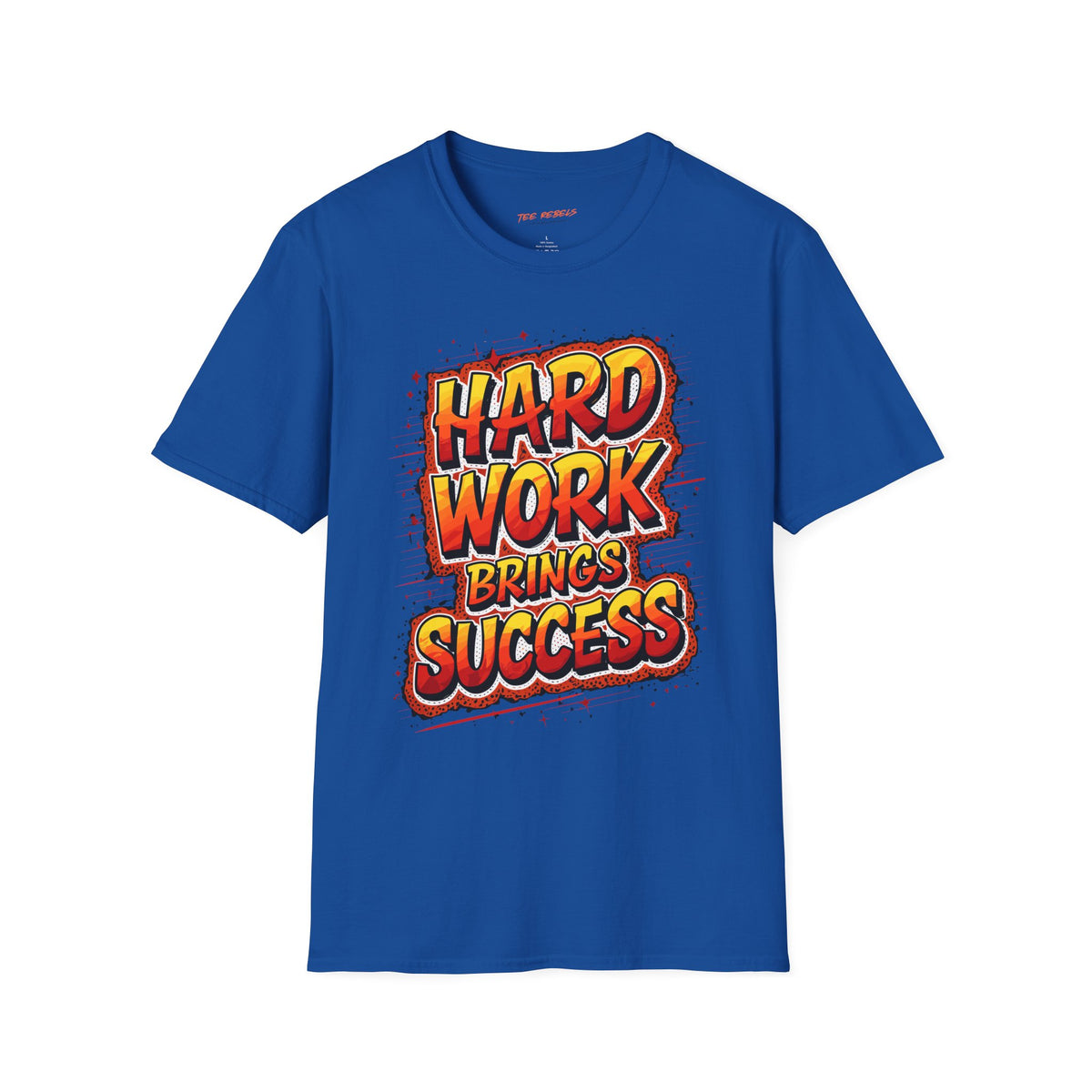 Motivational T-Shirt - Hard Work Brings Success / Spread Love Graphic T-Shirt