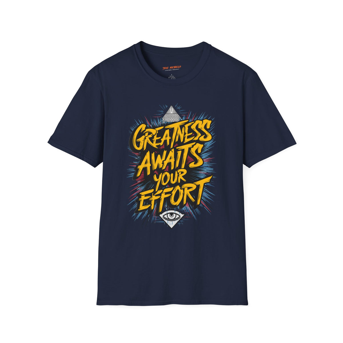 Motivational T-Shirt - Spread Love & Greatness Awaits Your Effort Graphic T-Shirt
