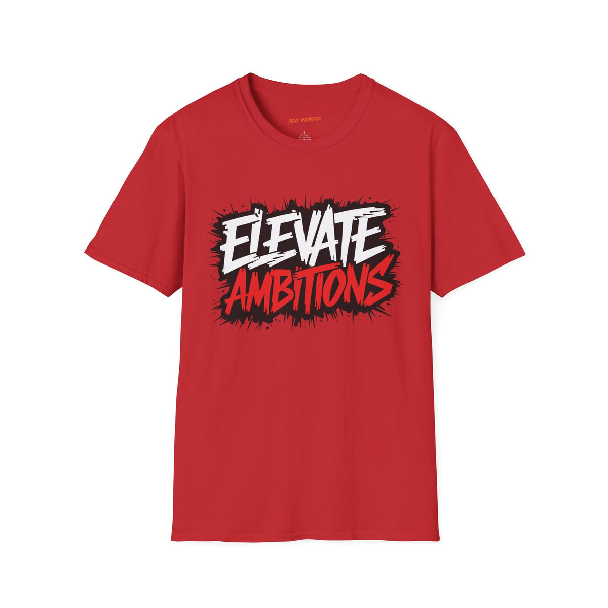 Motivational T-Shirt - Elevate Ambitions & Spread Love Graphic T-Shirt