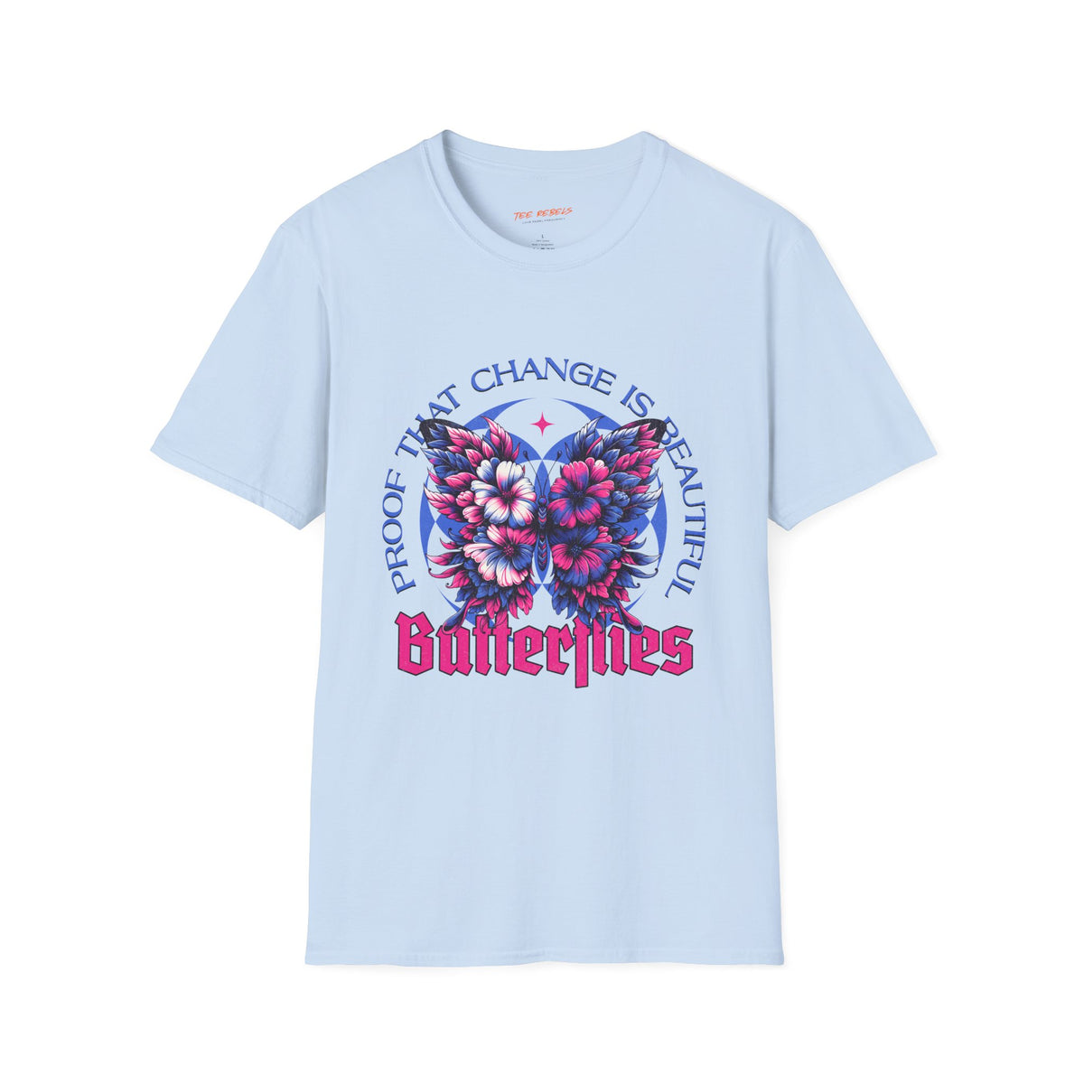Butterfly Change & Spread Love Graphic T-Shirt