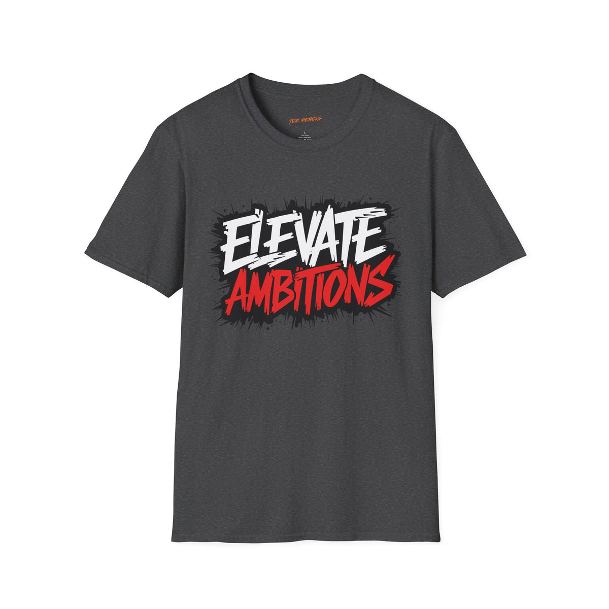 Motivational T-Shirt - Elevate Ambitions & Spread Love Graphic T-Shirt