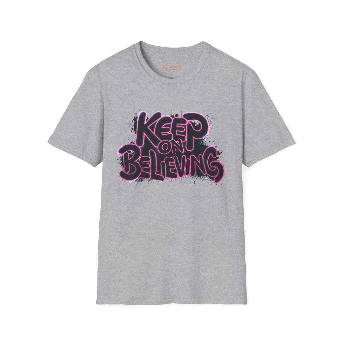 Motivational T-Shirt - Spread Love & Keep On Believing Graphic T-Shirt