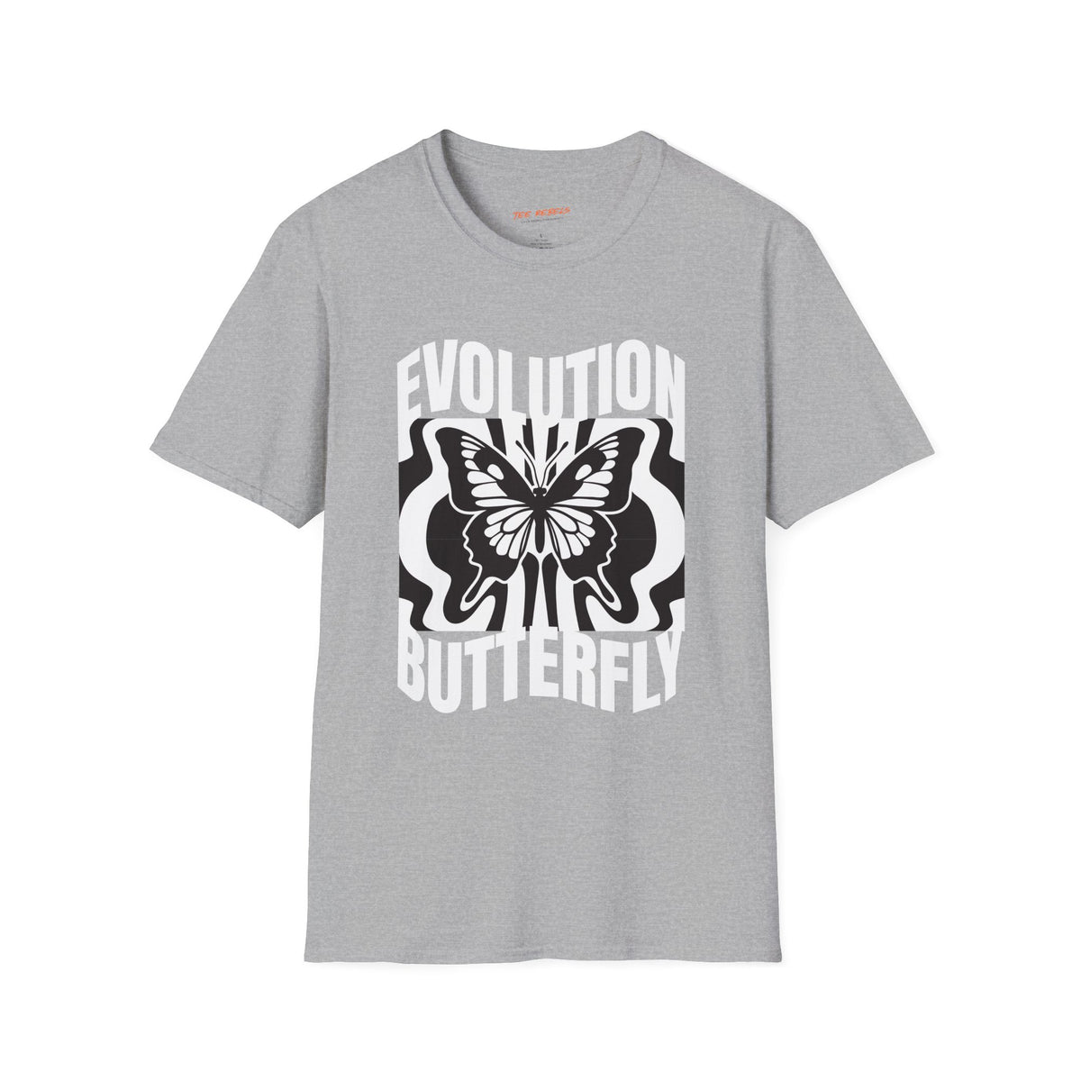 Evolution Butterfly 2 Spread Love Graphic T-Shirt
