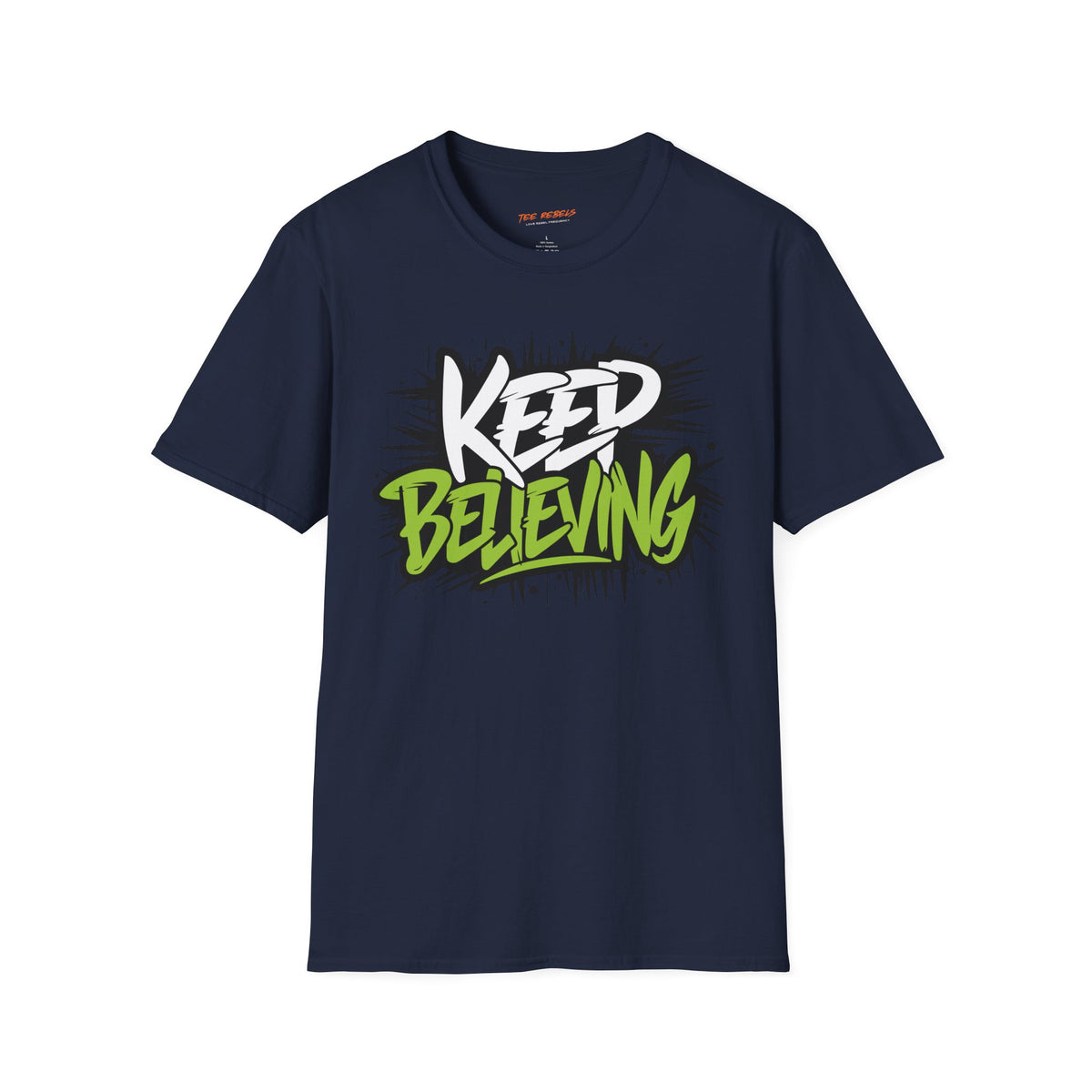 Motivational T-Shirt - Keep Believing & Spread Love Graphic T-Shirt