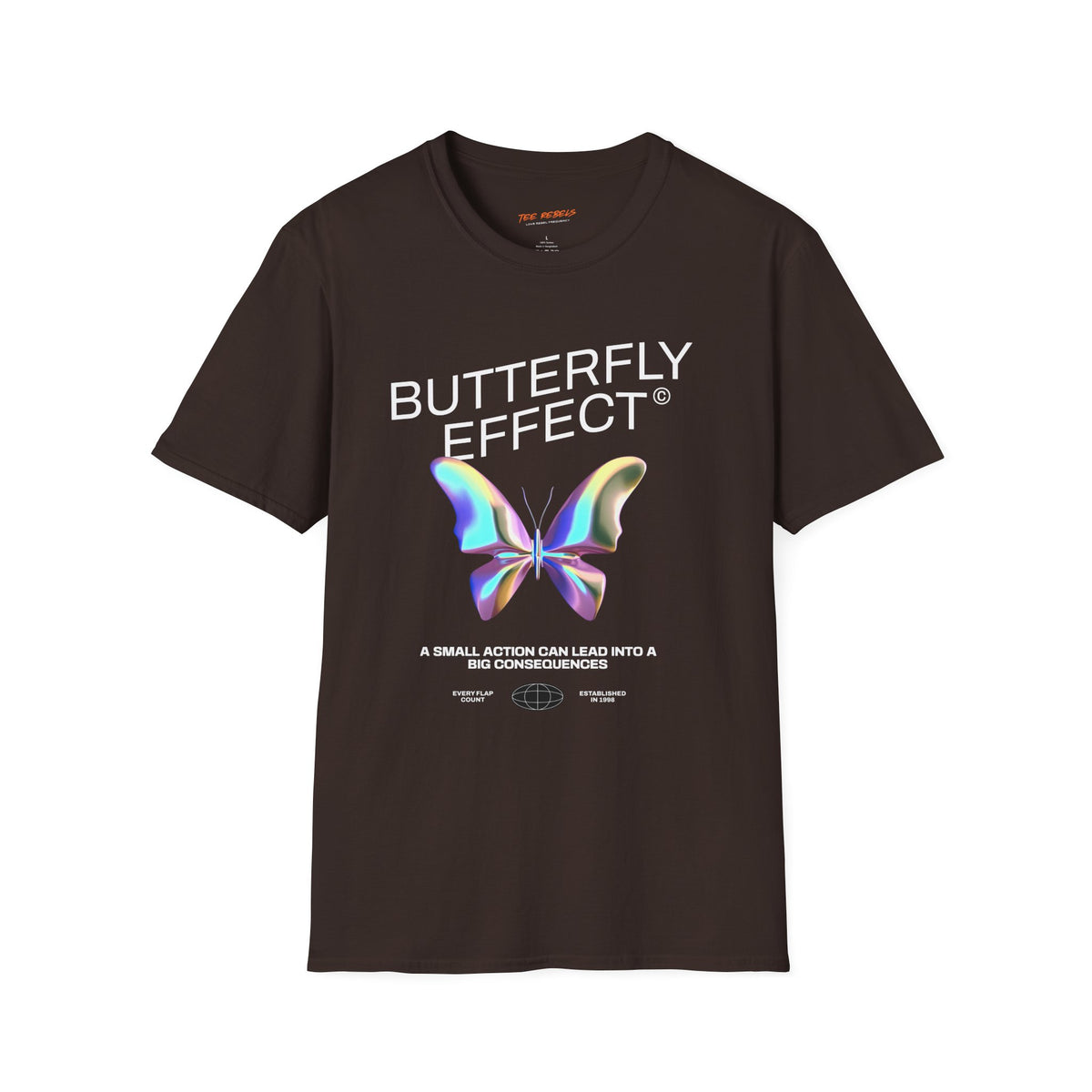Butterfly Effect & Spread Love Graphic T-Shirt