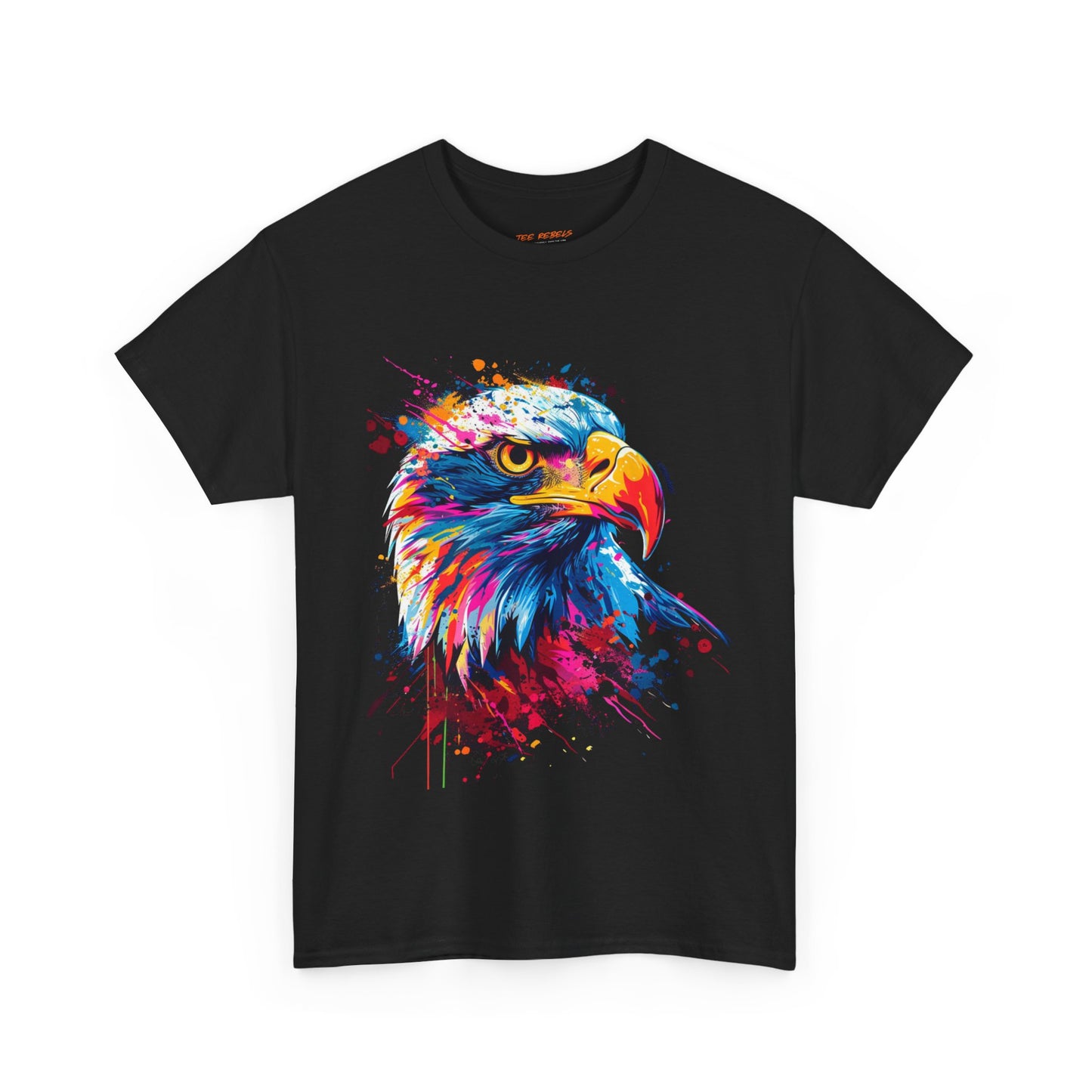 Colorful Eagle Unisex Heavy Cotton Tee | Eagle Rebel Frequency