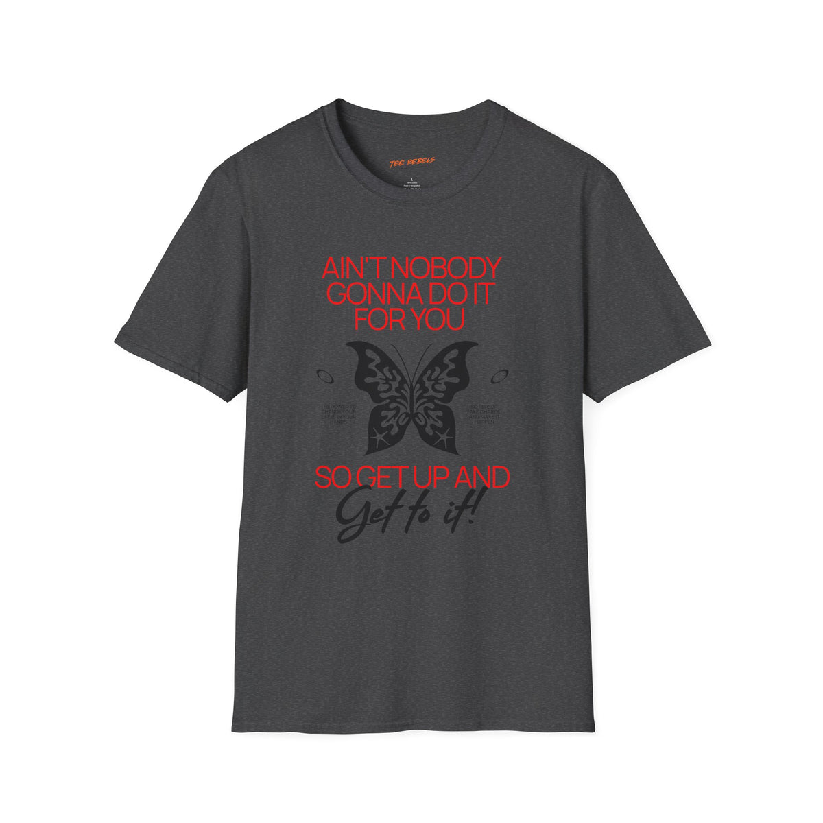 Spread Love Butterfly and Rose Graphic T-Shirt