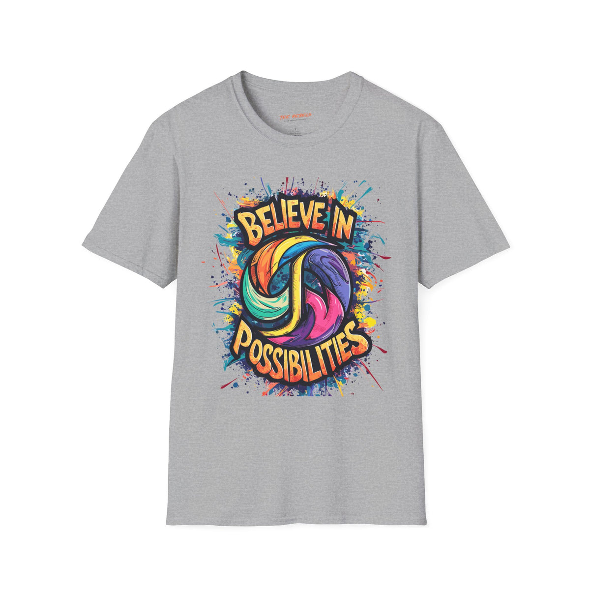Motivational T-Shirt - Spread Love & Believe in Possibilities Graphic T-Shirt