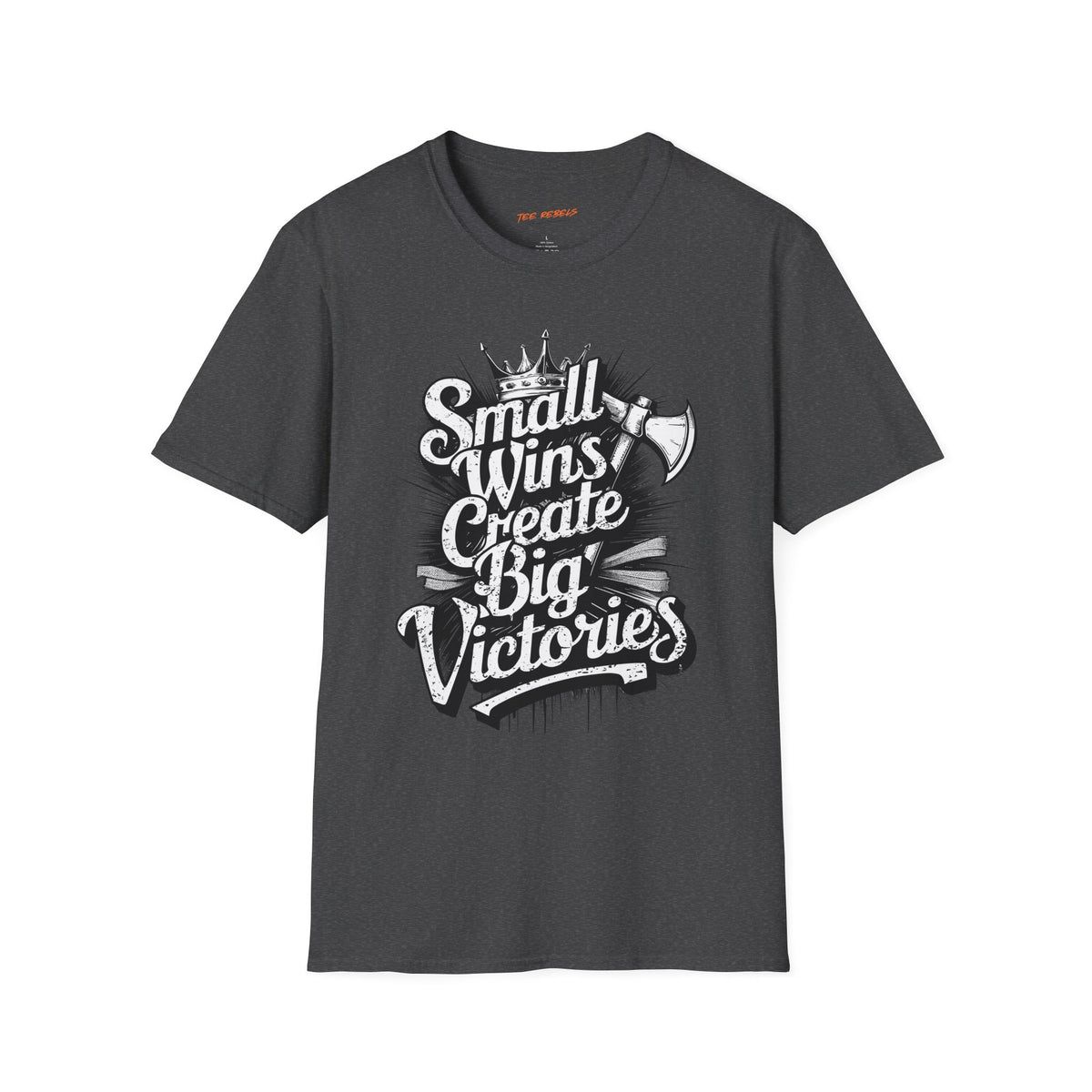Motivational T-Shirt - Spread Love - Small Wins Create Big Victories Graphic T-Shirt