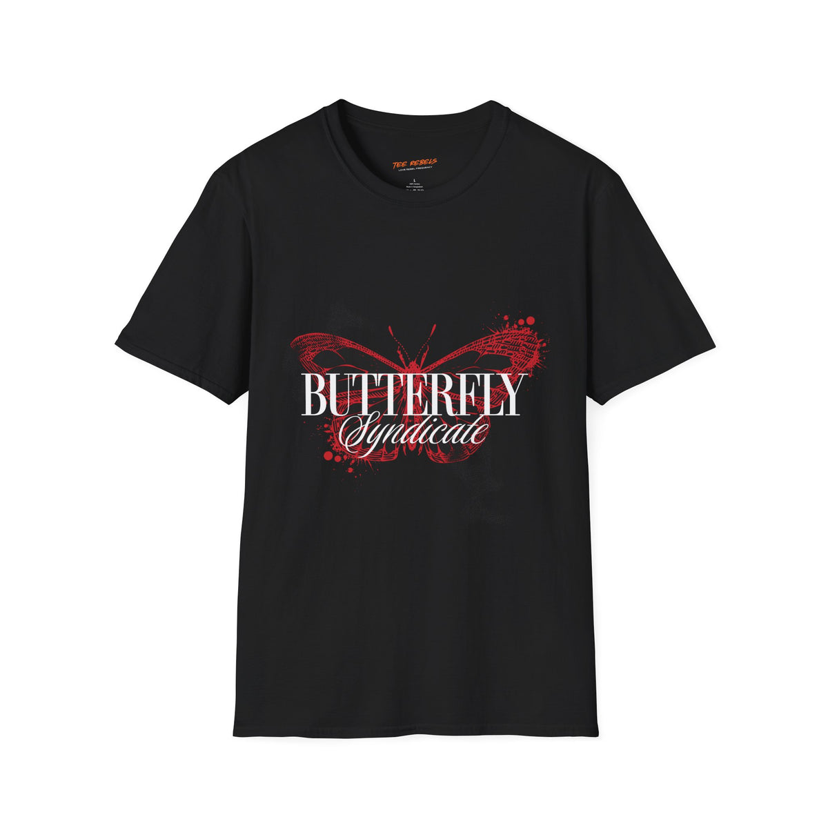 Butterfly Syndicate Spread Love Rose Graphic T-Shirt