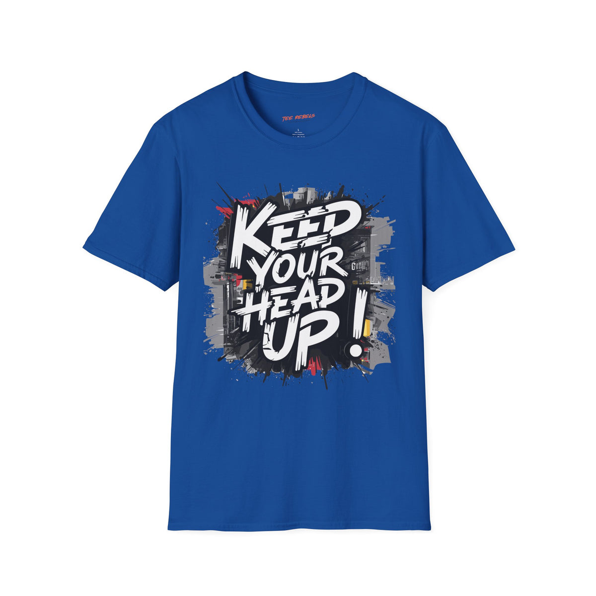 Motivational T-Shirt - Keep Your Head Up - Spread Love Graphic T-Shirt
