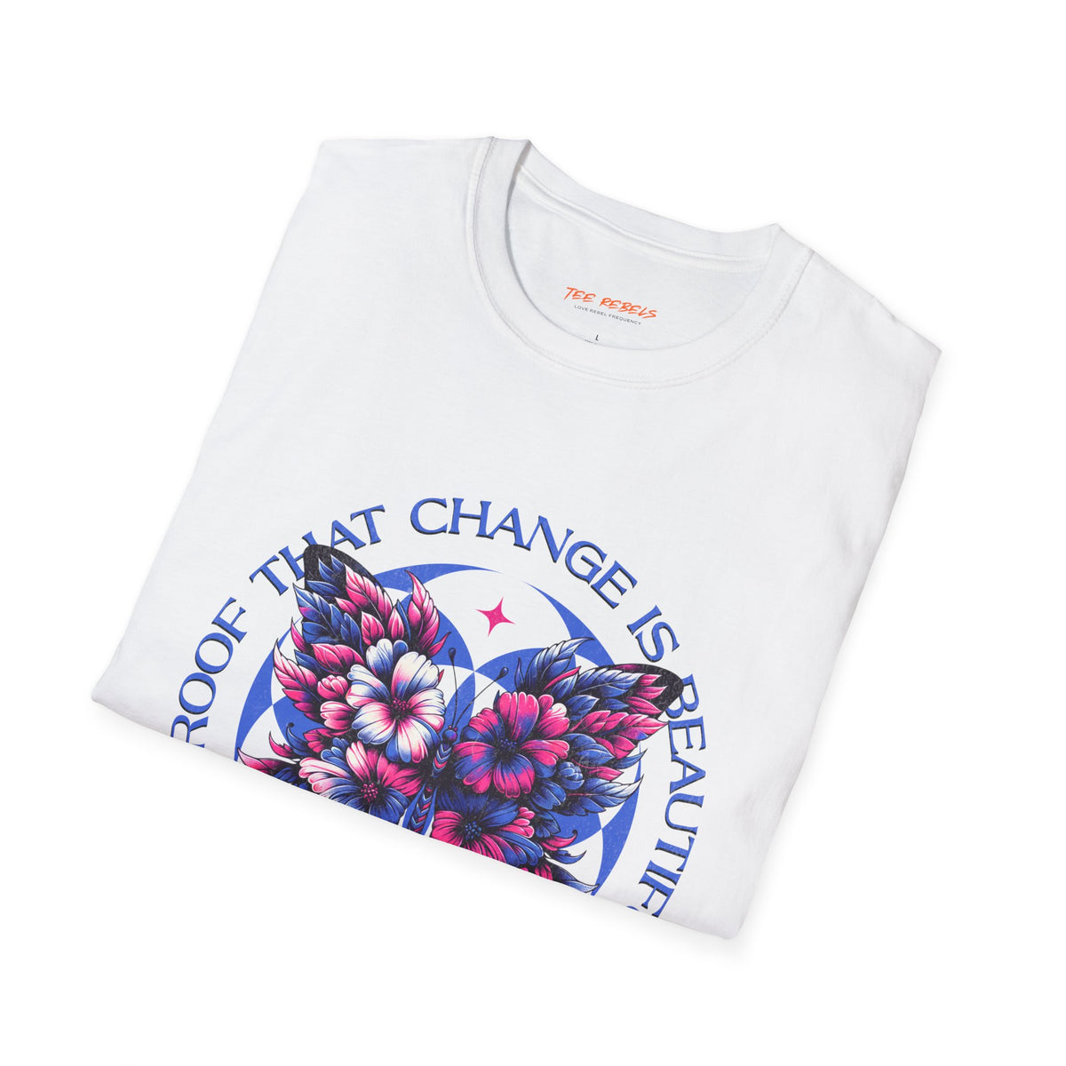 Butterfly Change & Spread Love Graphic T-Shirt