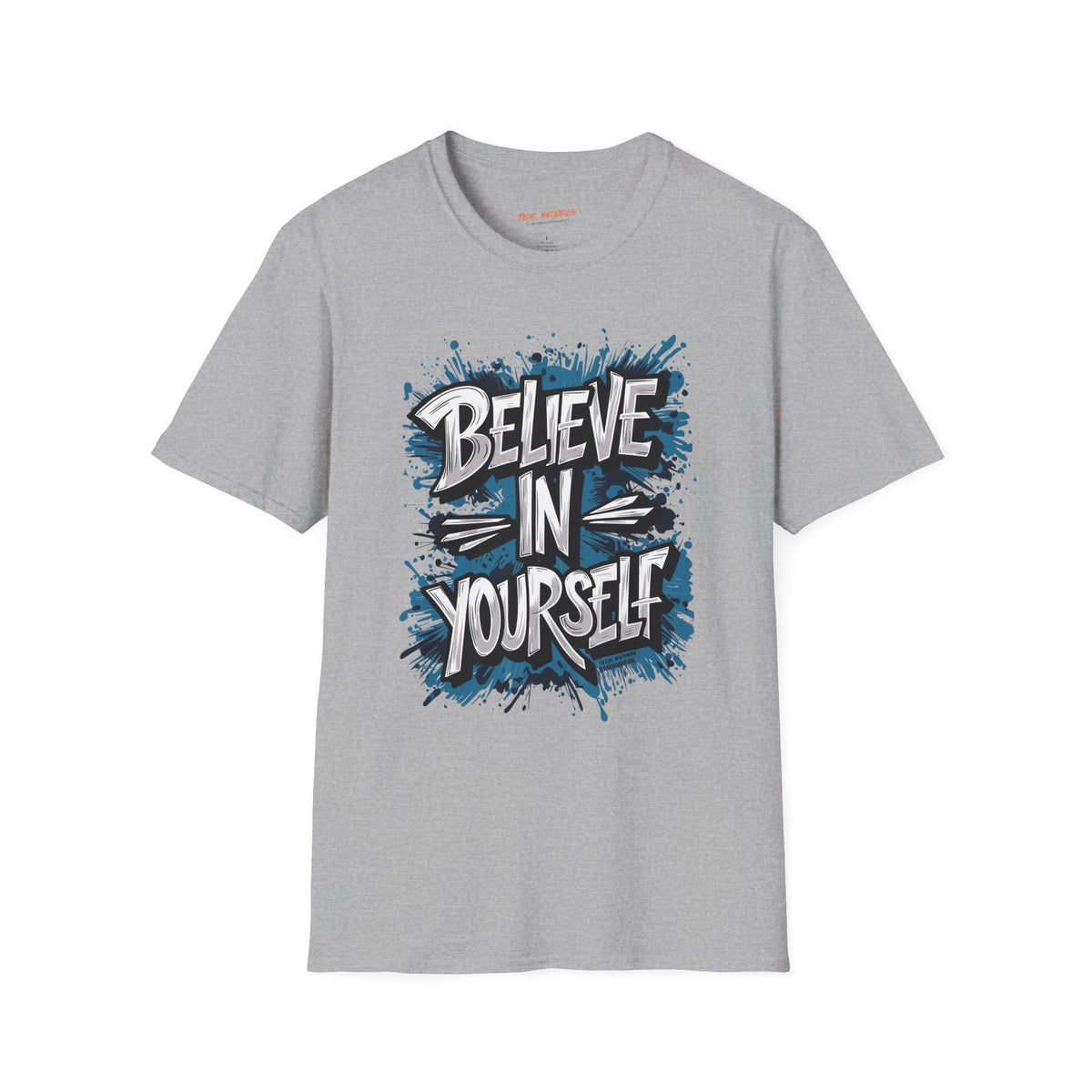 Motivational T-Shirt - Believe in Yourself & Spread Love Graphic T-Shirt