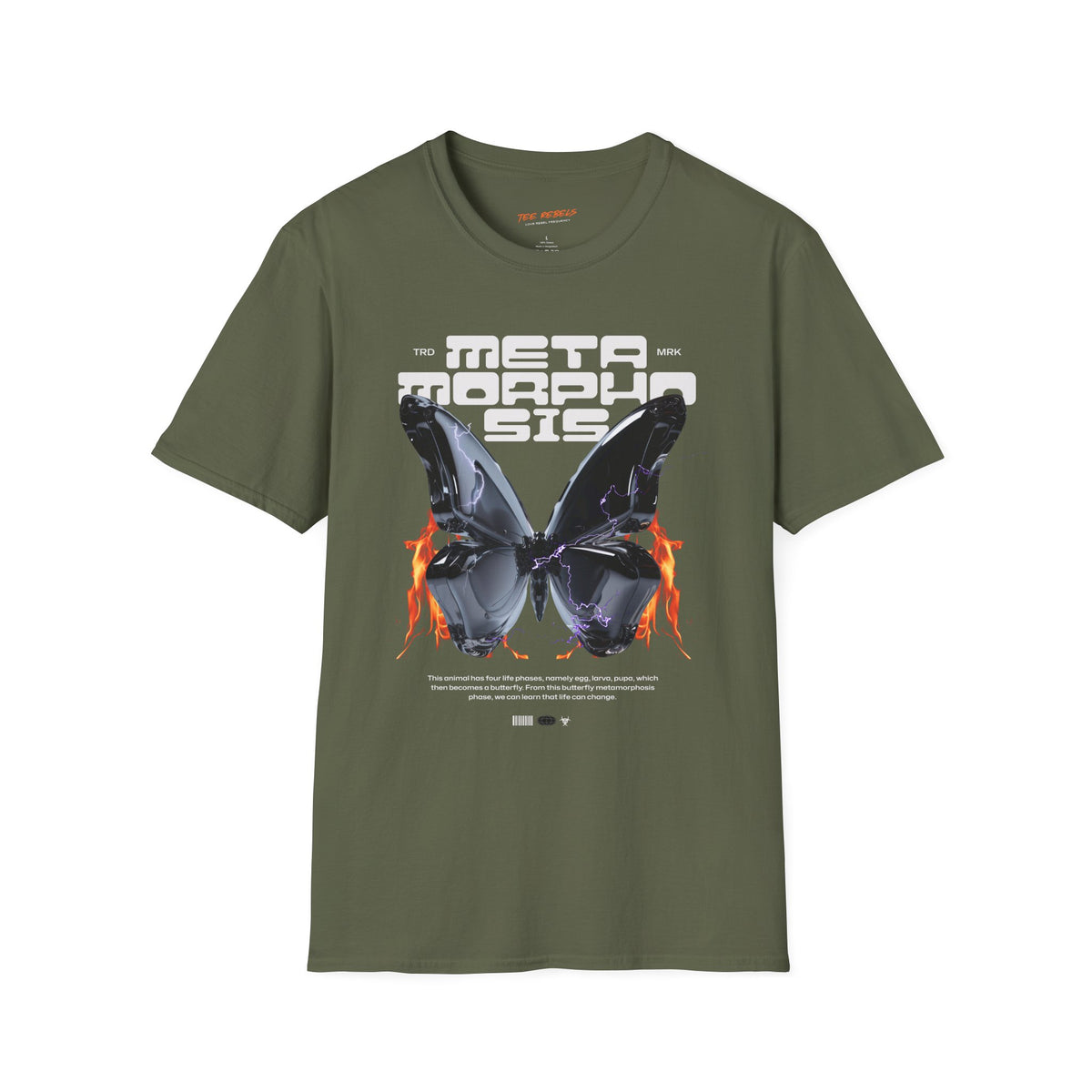 Metamorphasis Spread Love Rose Graphic T-Shirt