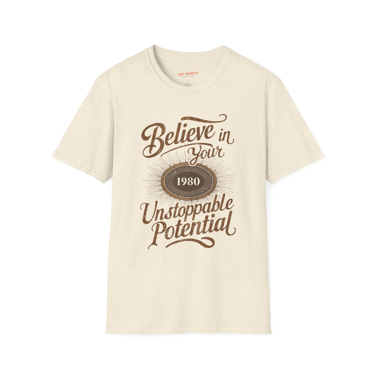 Motivational T-Shirt – Believe in Your Unstoppable Potential & Spread Love Graphic T-Shirt