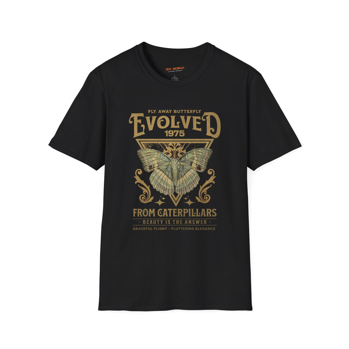Evolved Spread Love Rose Graphic T-Shirt