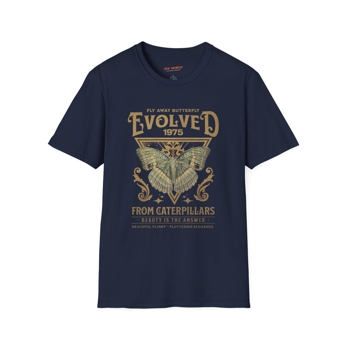 Evolved Spread Love Rose Graphic T-Shirt