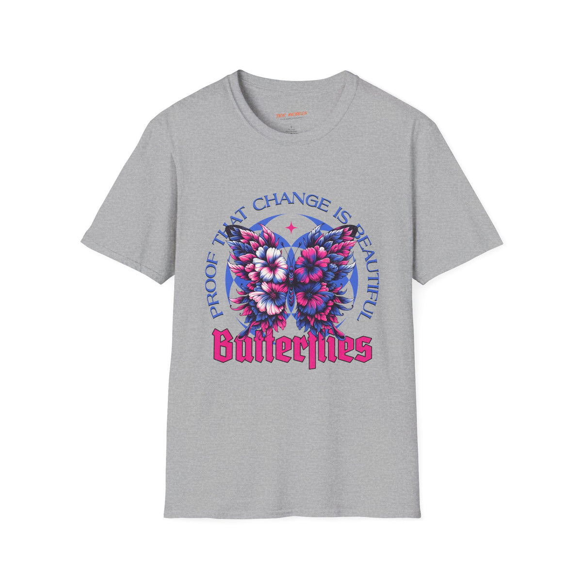 Butterfly Change & Spread Love Graphic T-Shirt