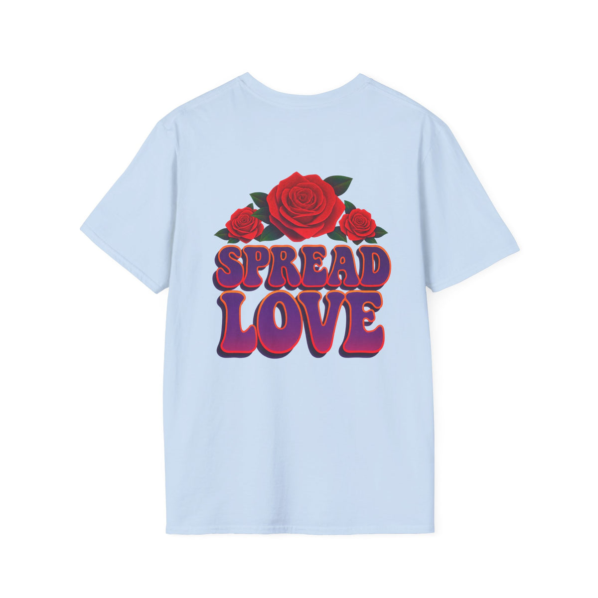 Sealed Butterfly Spread Love Rose Graphic T-Shirt