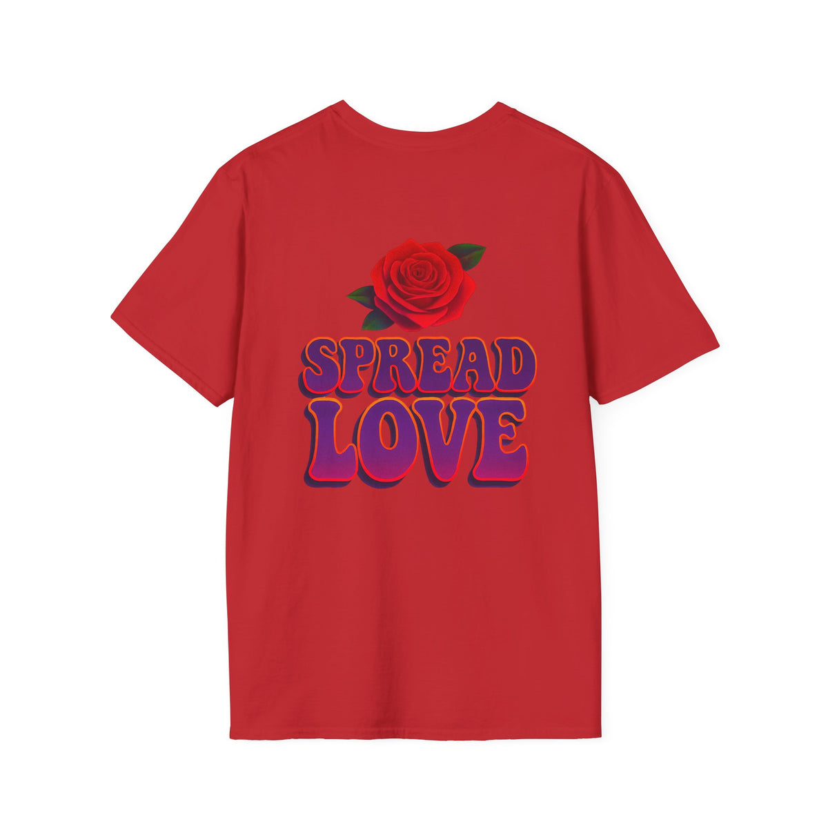 Butterfly Sci-Fi Spread Love Rose Graphic T-Shirt