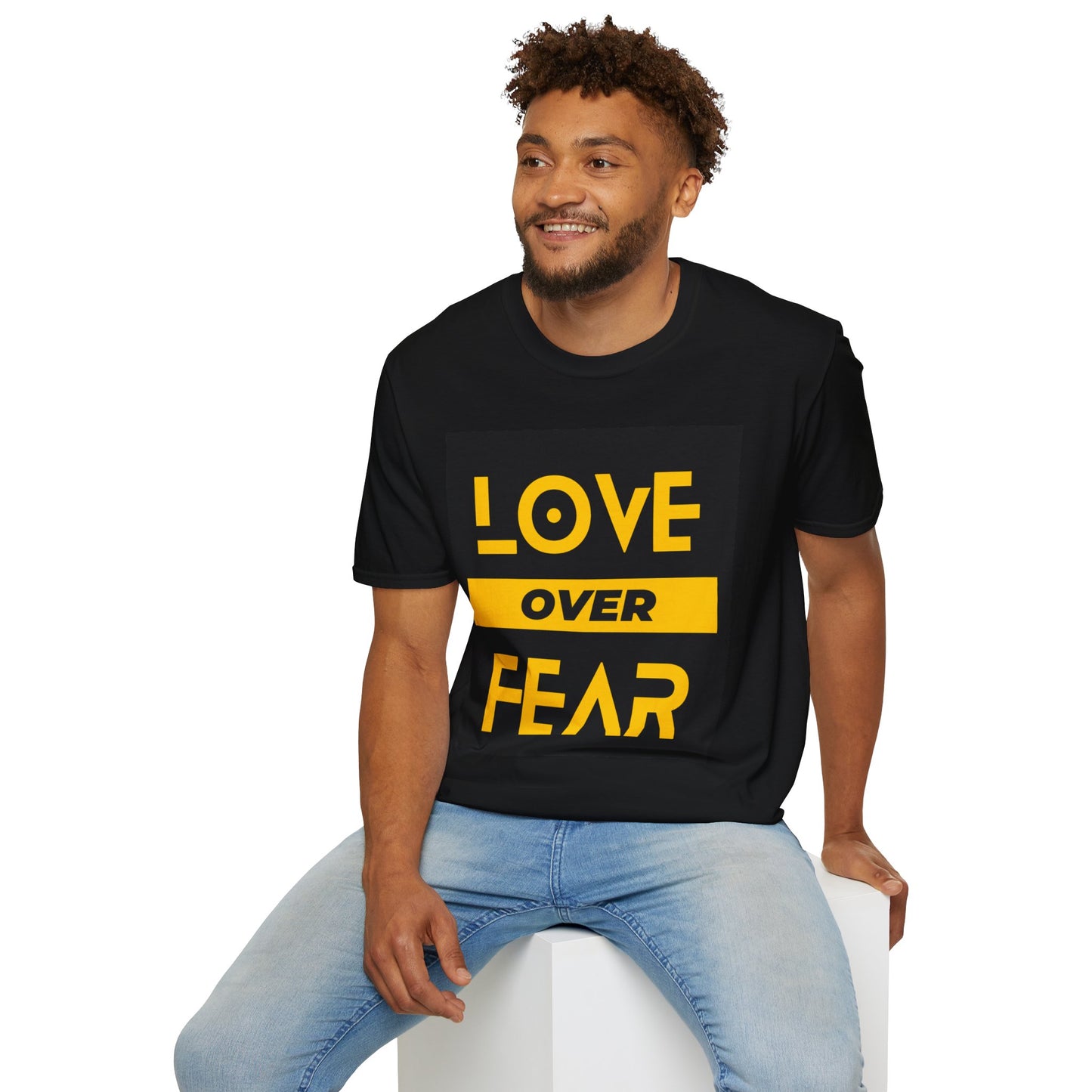 Love Over Fear Unisex T-Shirt | Love Over Fear Rebel Frequency