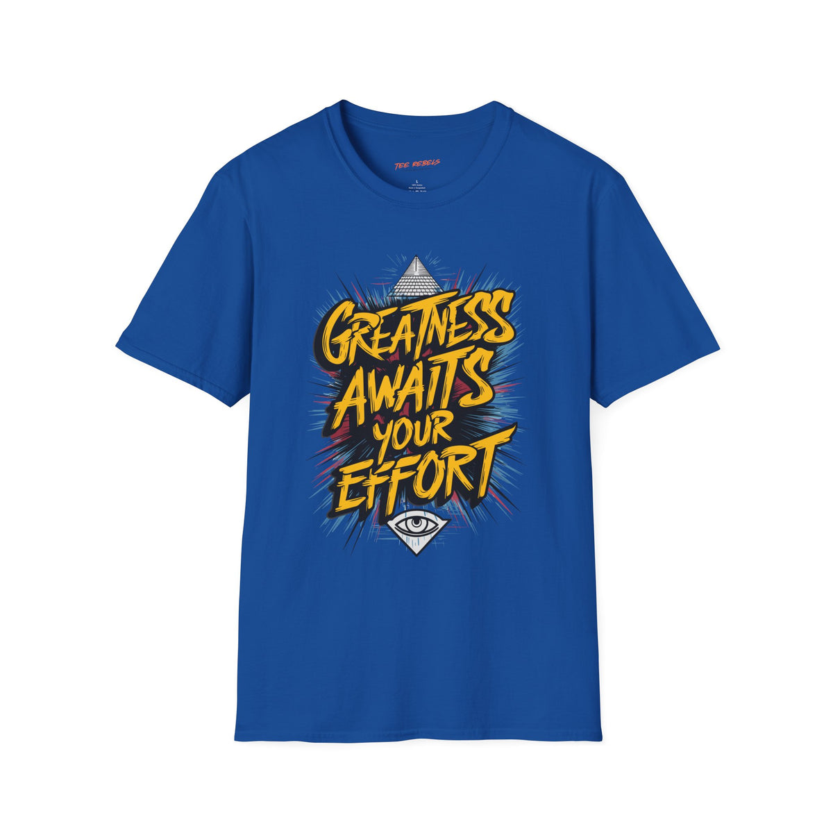 Motivational T-Shirt - Spread Love & Greatness Awaits Your Effort Graphic T-Shirt