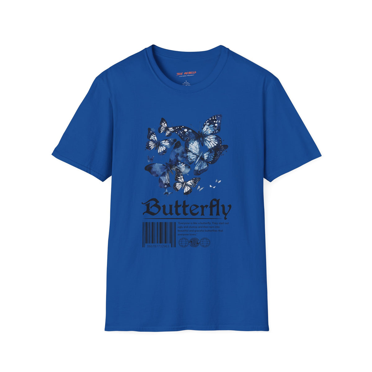 Butterfly Rose "Spread Love" Graphic T-Shirt