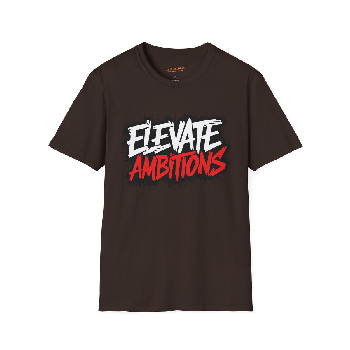 Motivational T-Shirt - Elevate Ambitions & Spread Love Graphic T-Shirt