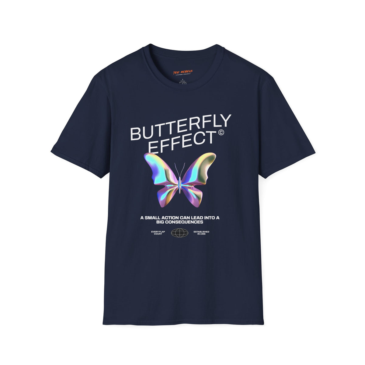 Butterfly Effect & Spread Love Graphic T-Shirt
