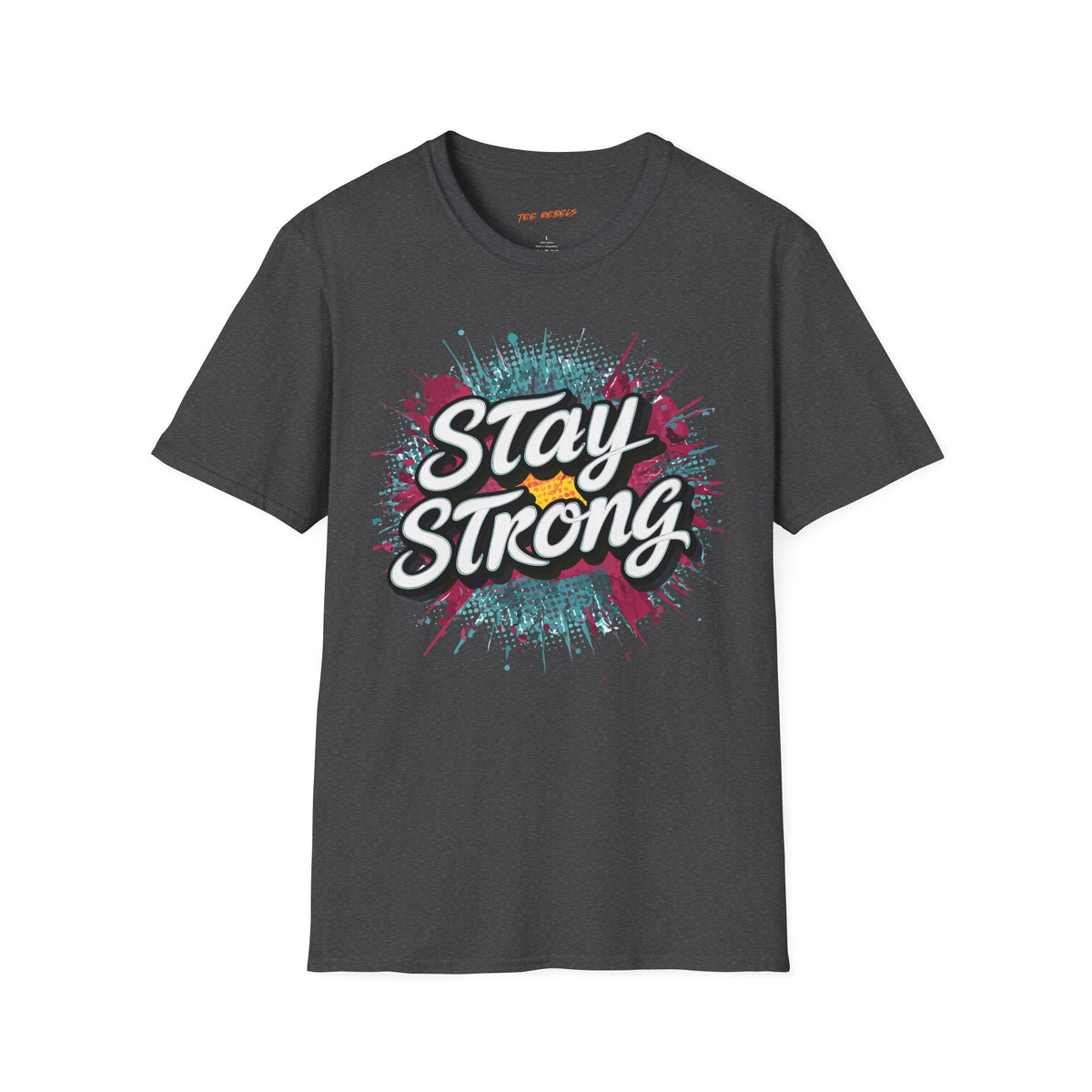 Motivational T-Shirt - Stay Strong - Spread Love Graphic T-Shirt