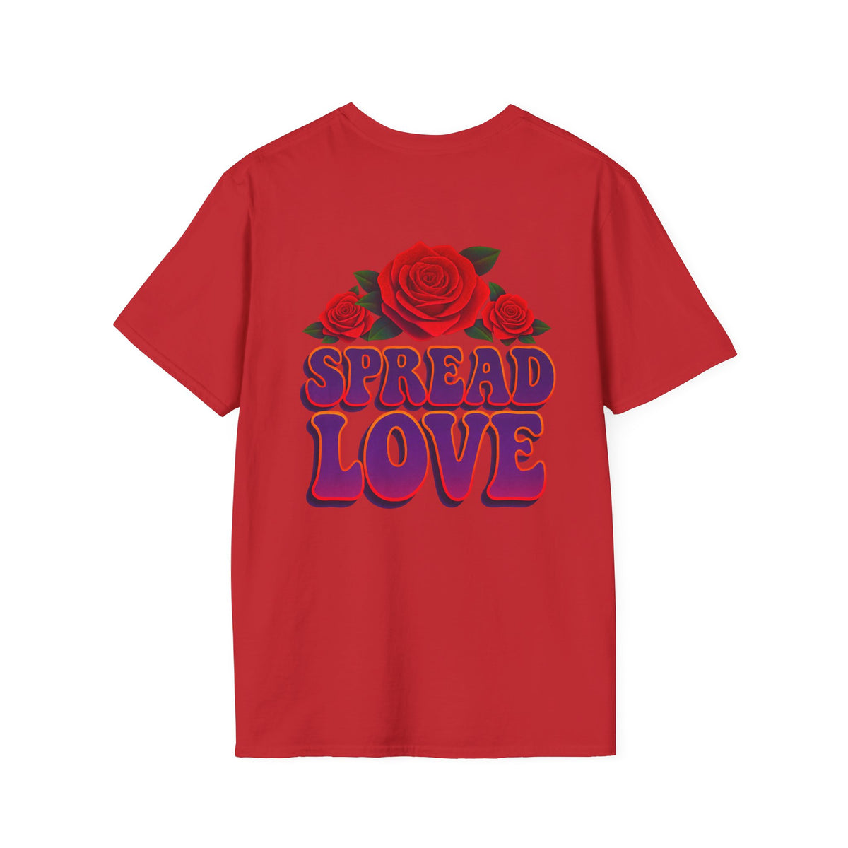 The Charmer Butterfly Spread Love Rose Graphic T-Shirt