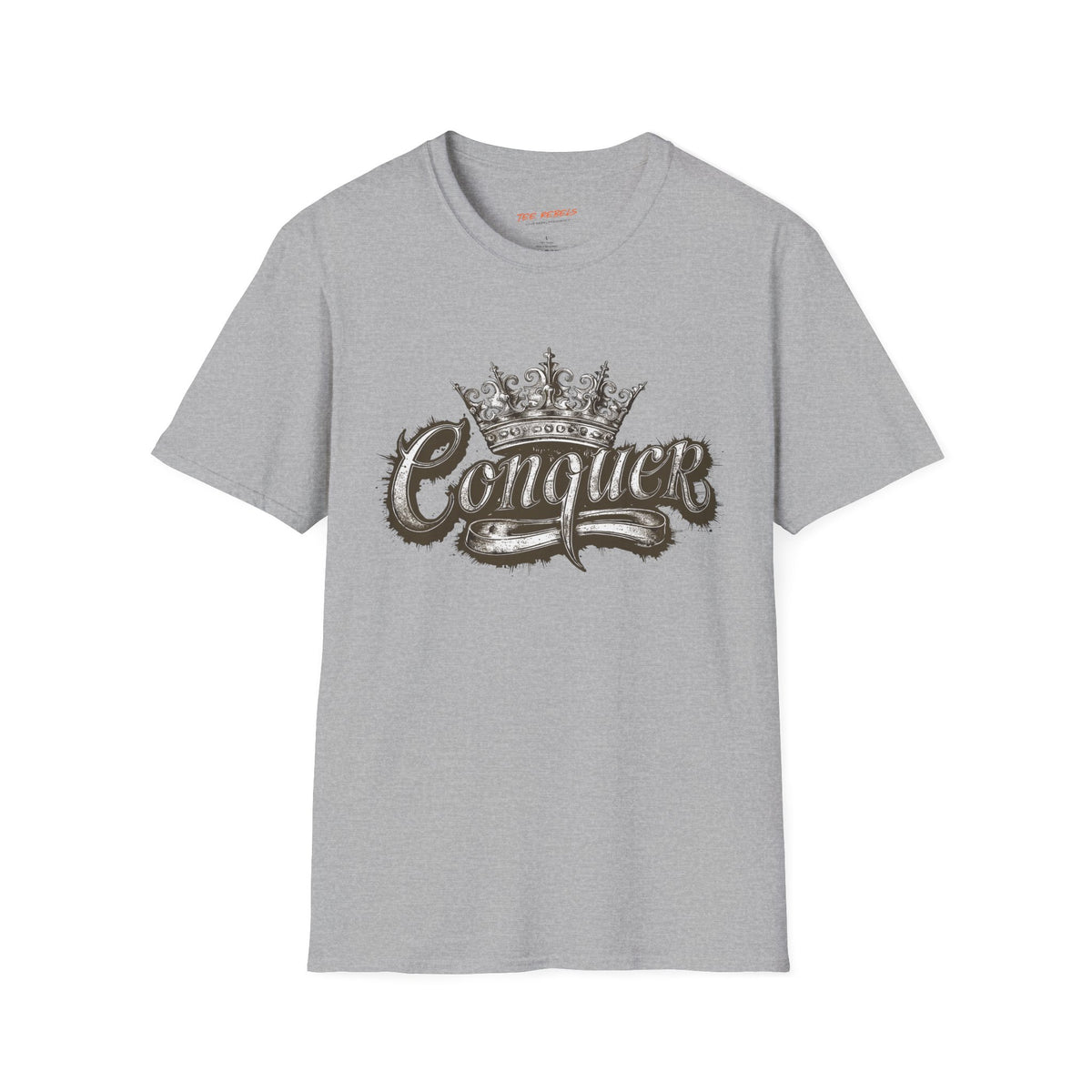 Motivational T-Shirt - Conquer - Spread Love Graphic T-Shirt