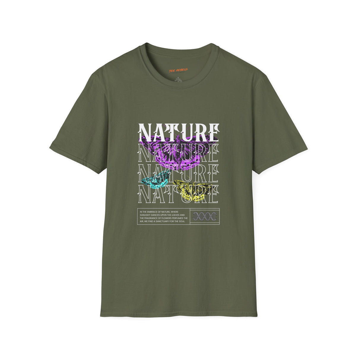 Nature Graphic T-Shirt — Spread Love Rose Tee