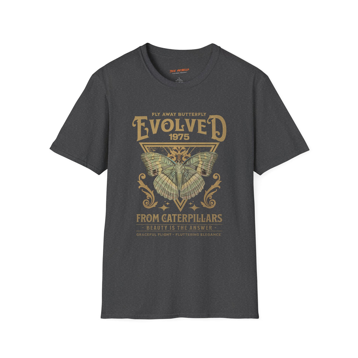 Evolved Spread Love Rose Graphic T-Shirt