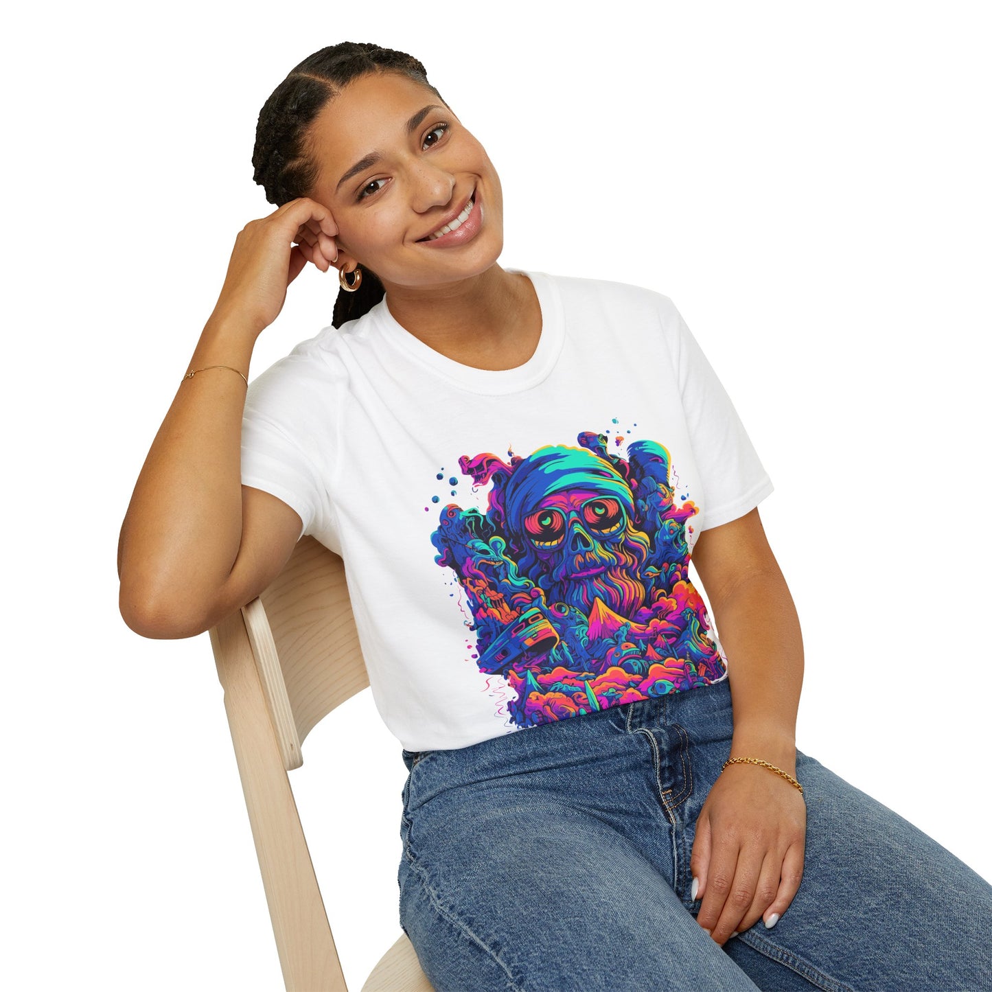 Psychedelic Sailor Man Unisex T-Shirt | Sailor Rebel Frequency