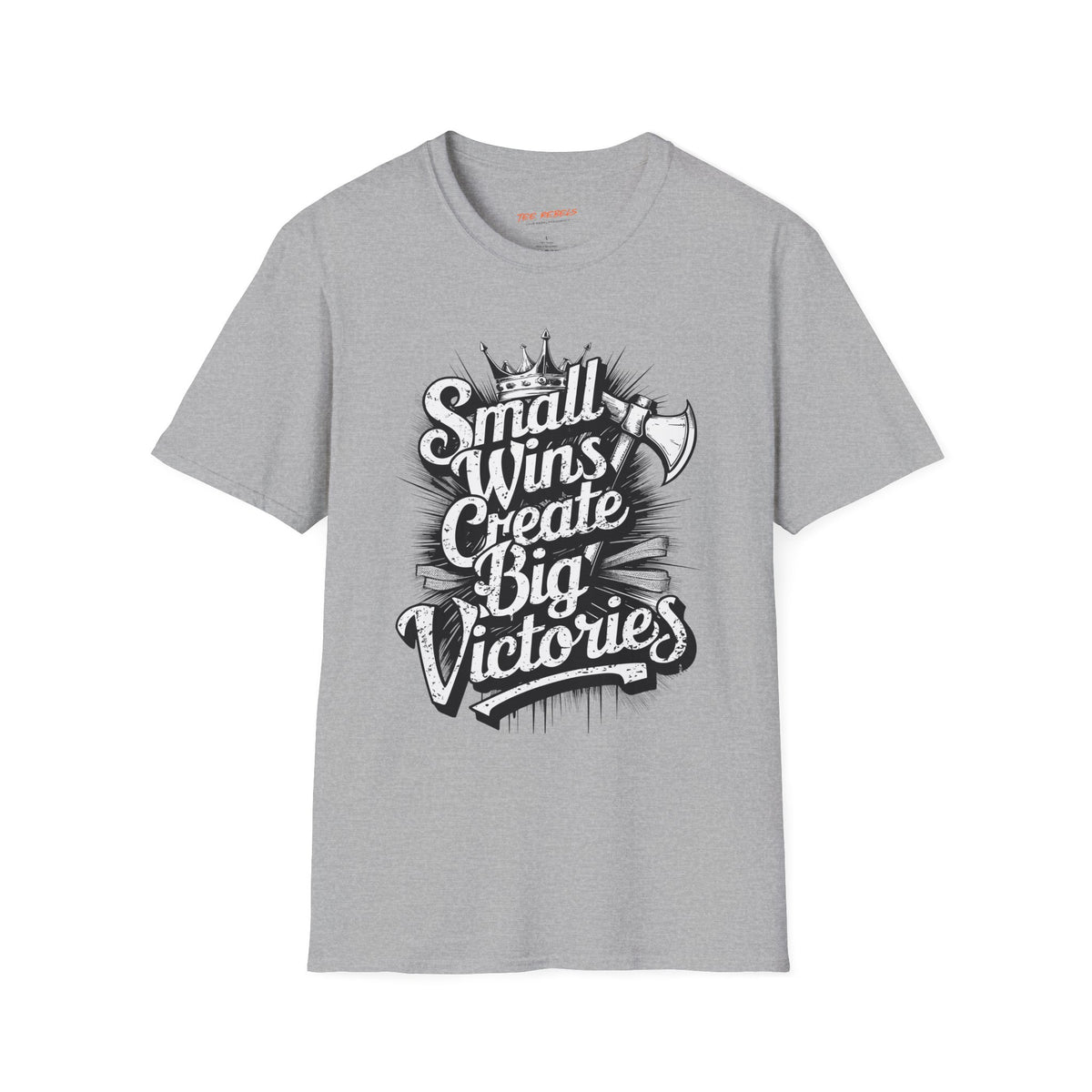 Motivational T-Shirt - Spread Love - Small Wins Create Big Victories Graphic T-Shirt