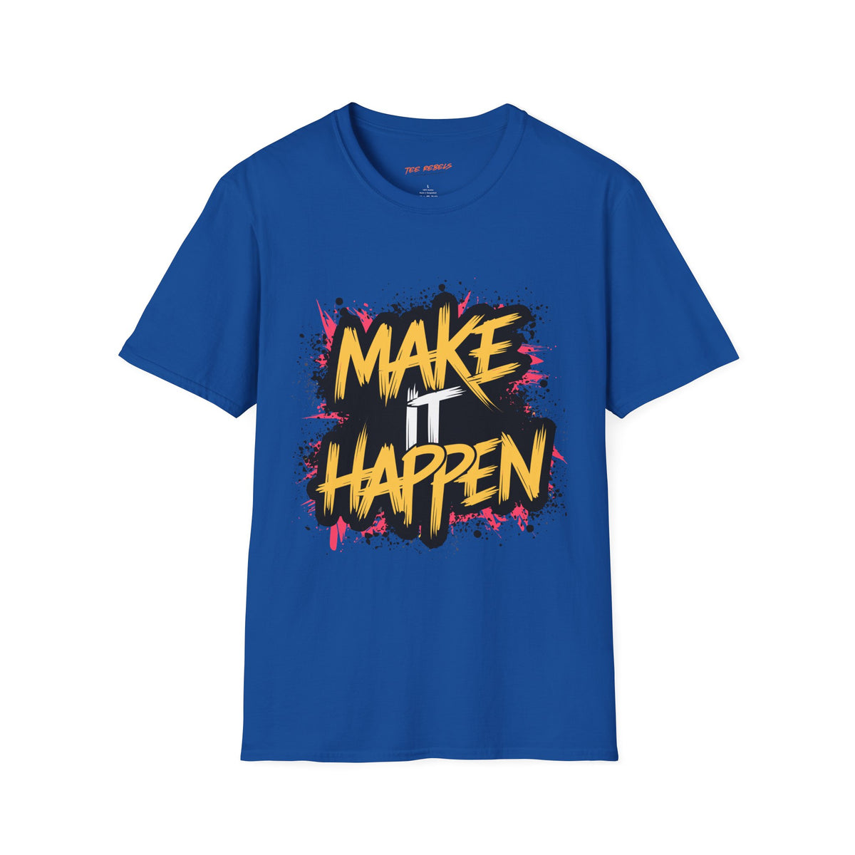 Motivational T-Shirt - Make It Happen & Spread Love Graphic T-Shirt