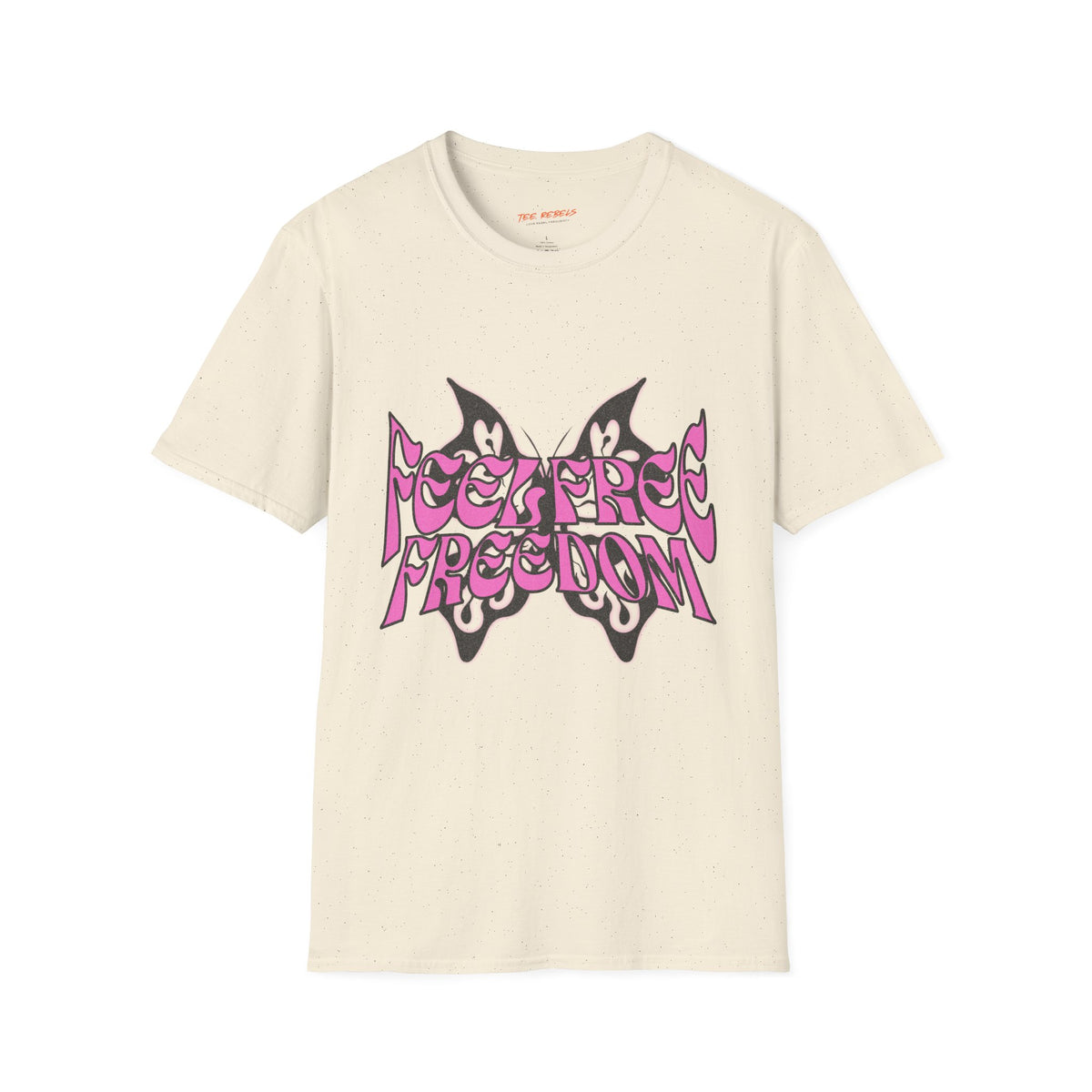Feel Free & Freedom Butterfly Spread Love Graphic T-Shirt