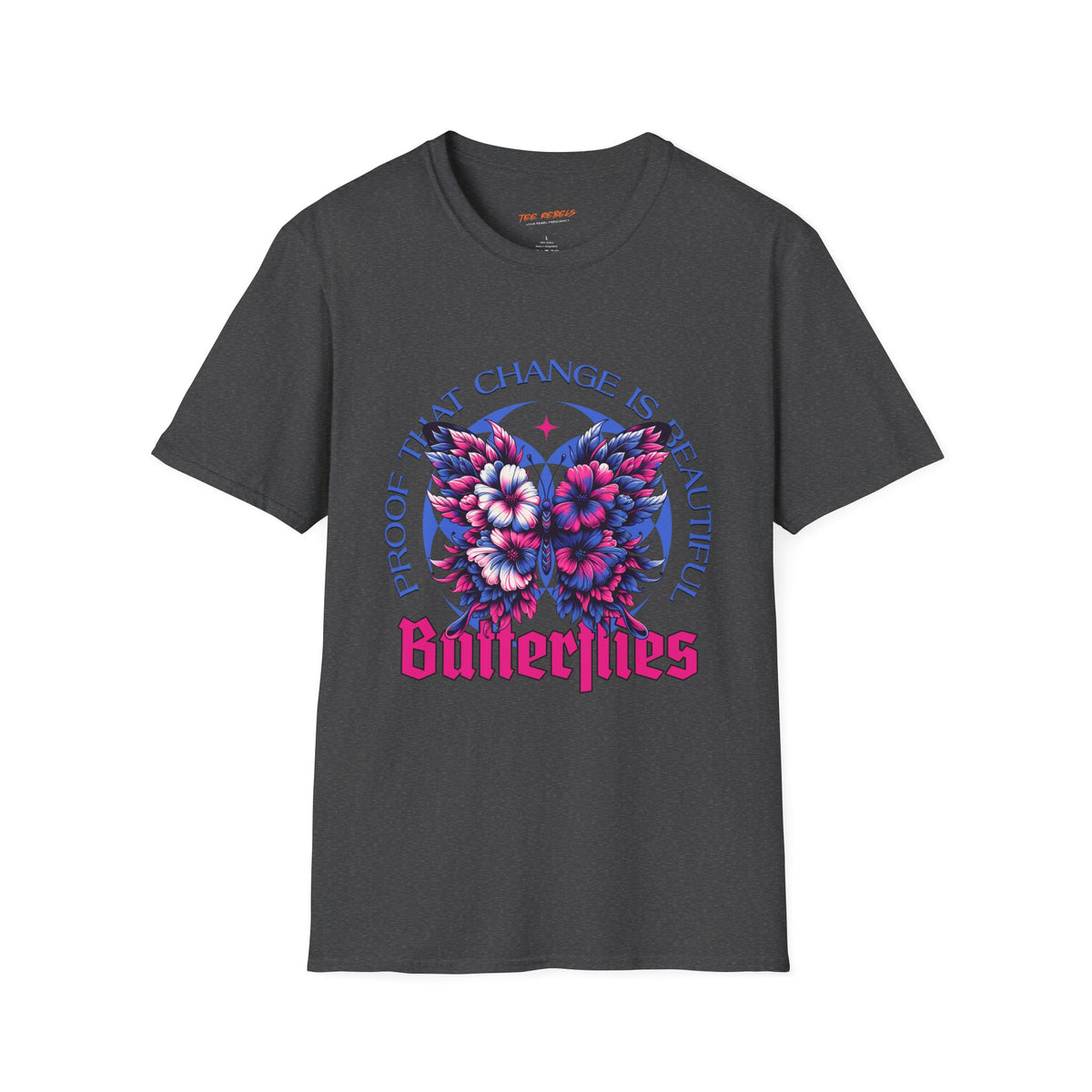 Butterfly Change & Spread Love Graphic T-Shirt