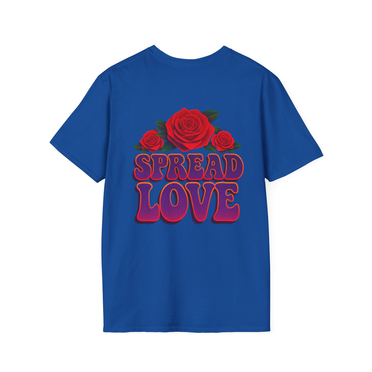Essential of Leisure Butterfly Spread Love Rose Graphic T-Shirt