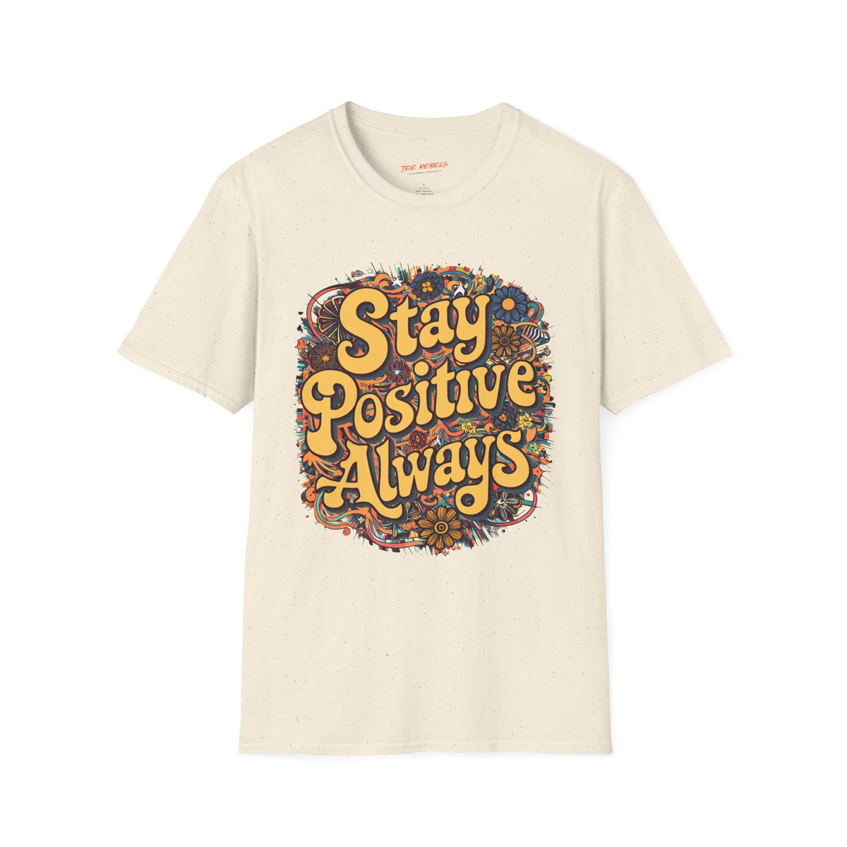 Motivational T-Shirt - Positive Vibes “Stay Positive Always” and “Spread Love” Graphic T-Shirt