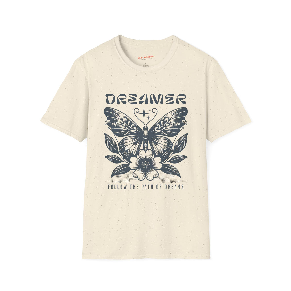 Dreamer Spread Love Butterfly Rose T-Shirt