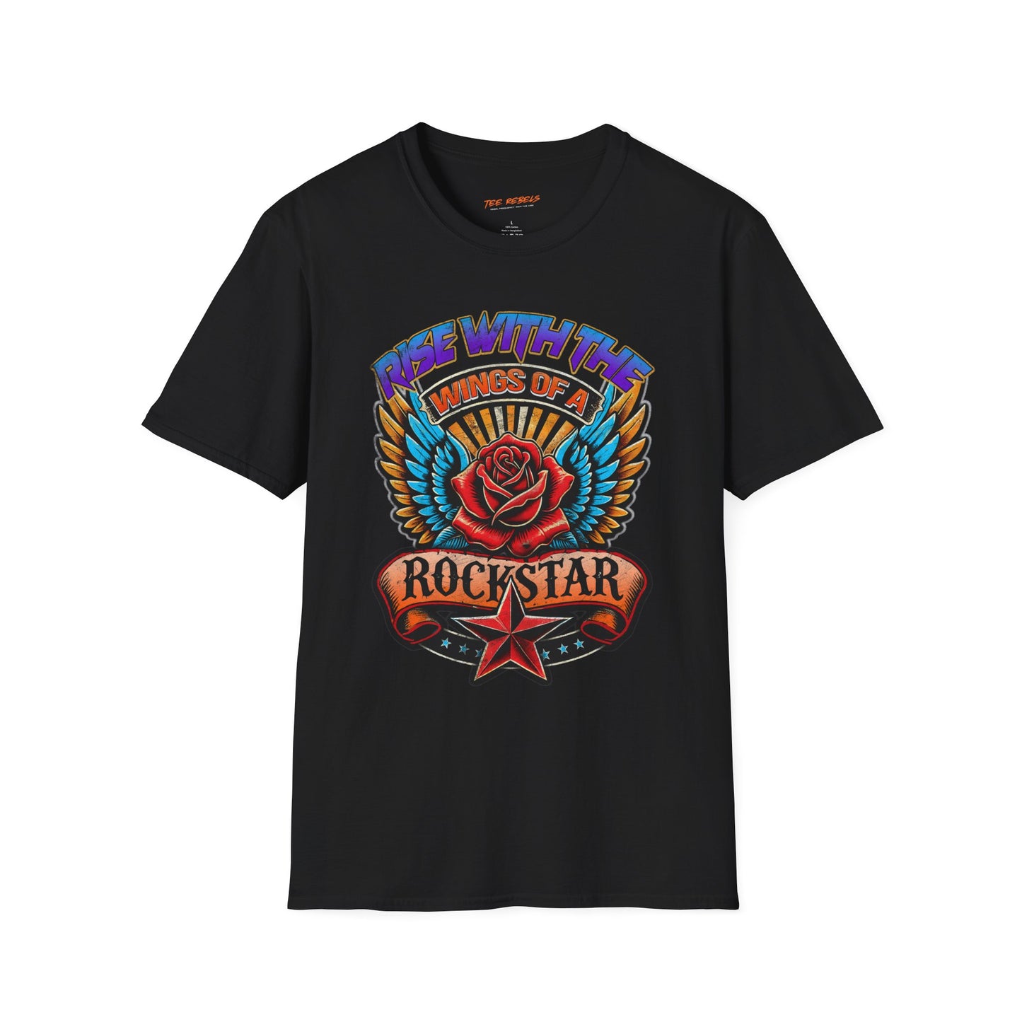 Rockstar Unisex T-Shirt - Rock With The Rockstar Design